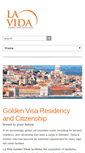 Mobile Screenshot of goldenvisas.com