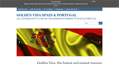 Desktop Screenshot of goldenvisas.net